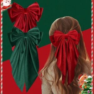 Velvet Hair Bow (CHOOSE ONE)